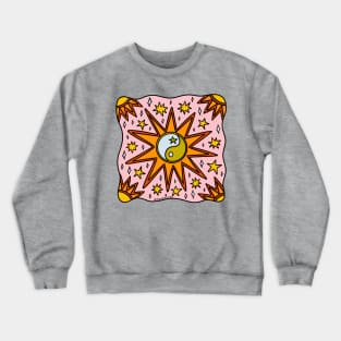 Yin Yang Sun Crewneck Sweatshirt